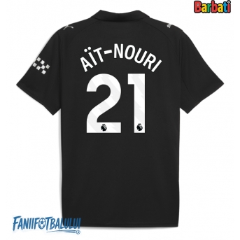 Manchester City Rayan Ait-Nouri #21 Tricou Fotbal Replică 2025-26 Barbati Deplasare